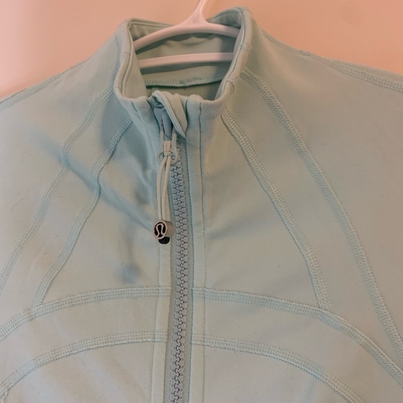 Lululemon teal set ( sweater and tank top) - Picture 10 of 13